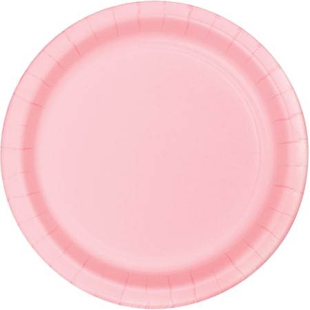Touch Of Color 9" Classic Pink Paper Plates 240 PK 47158B